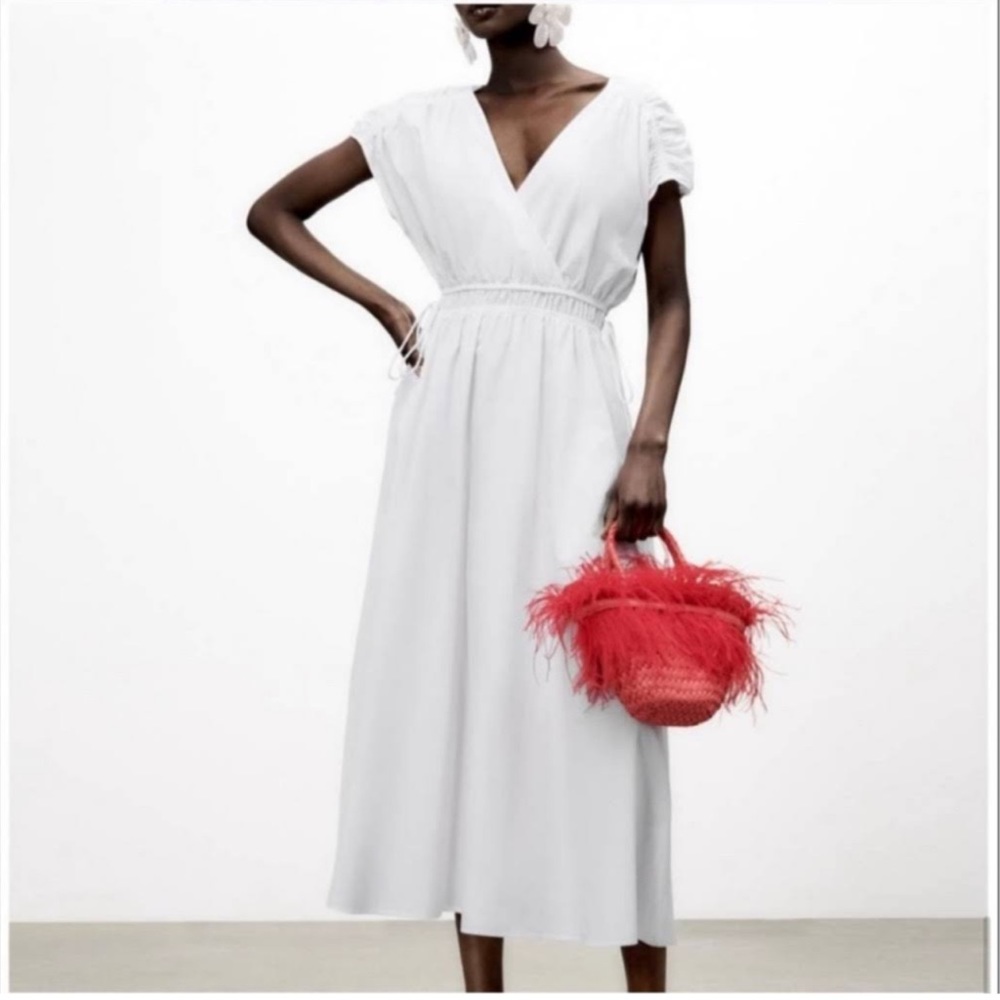 ZARA 100% Cotton Poplin Dress